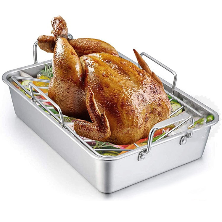 Camping outdoor BBQ tray and grill set for home and travel use