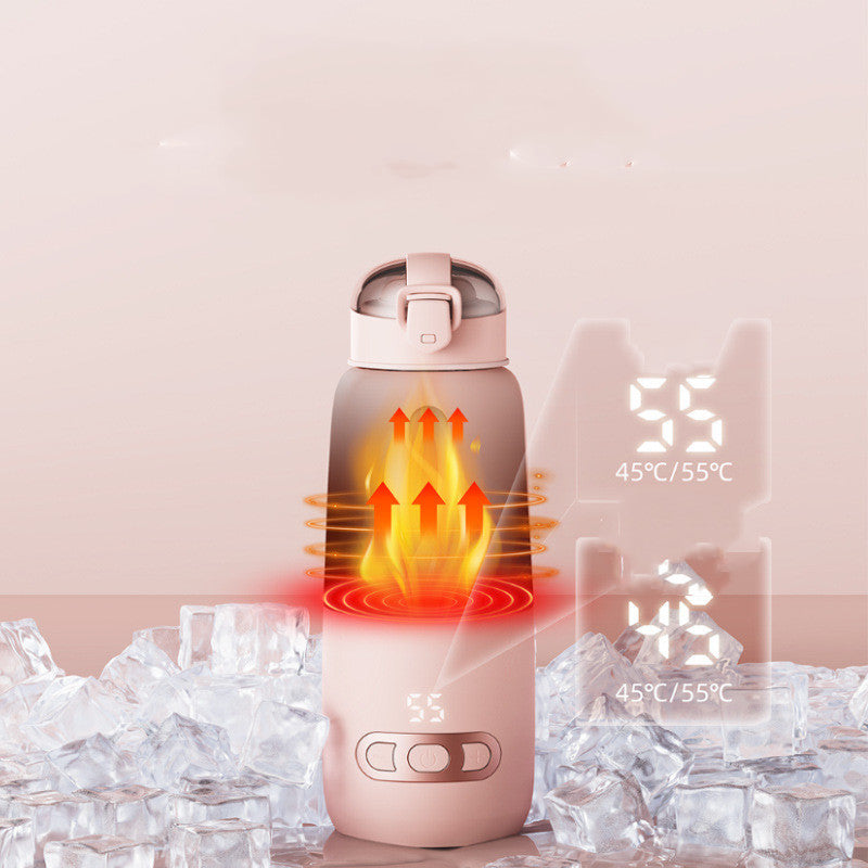 Automatic self stirring coffee cup for milk, lattes, and daily beverages