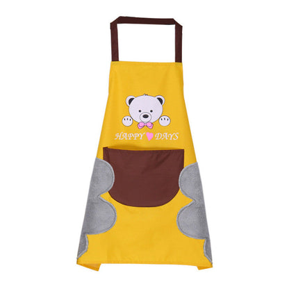 Comfortable waterproof apron for cooking baking and kitchen work